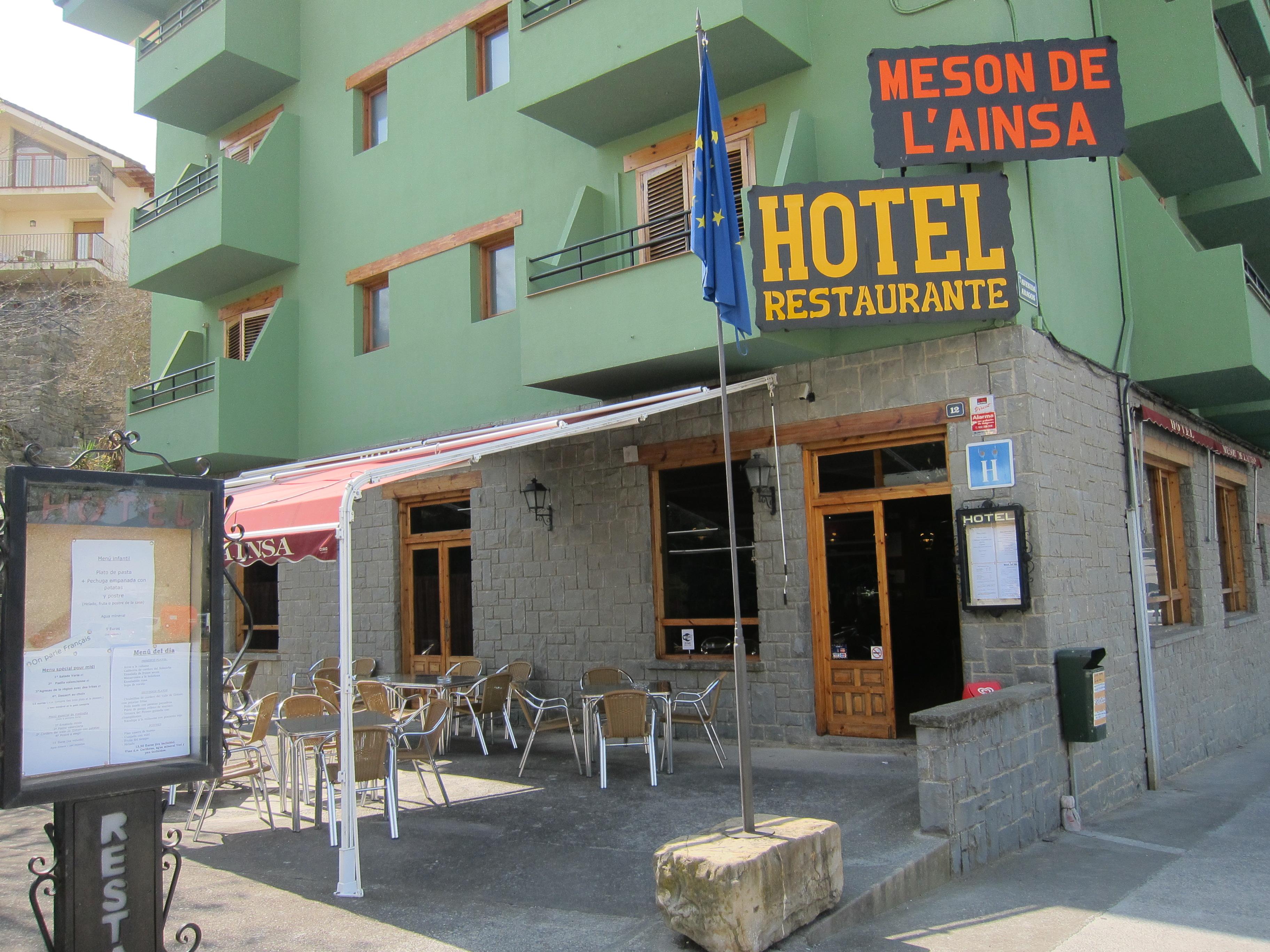 Hotel Meson De L'Aínsa Exteriér fotografie